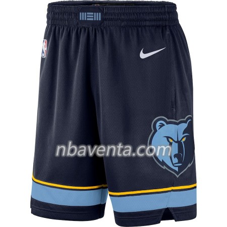 Memphis Grizzlies Hombre Pantalones Navy 2018-19 Nike Swingman